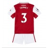 Arsenal Kieran Tierney #3 Hjemmedraktsett Barn 2022-23 Kortermet (+ korte bukser)